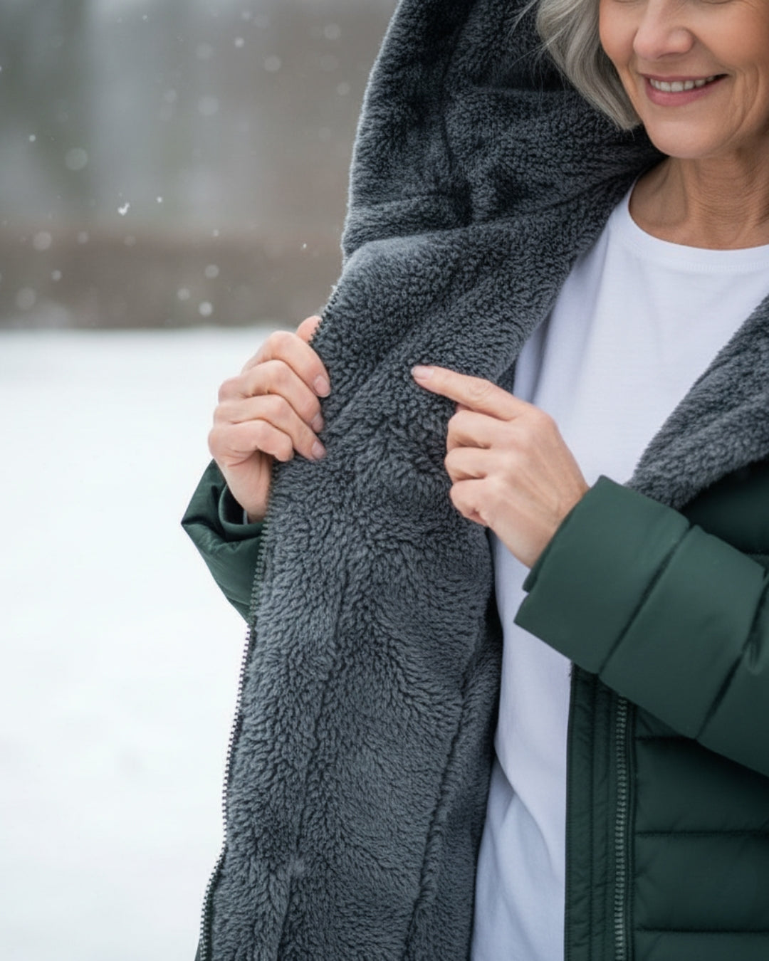 Erin | Fleece-Lined Puffer Coat