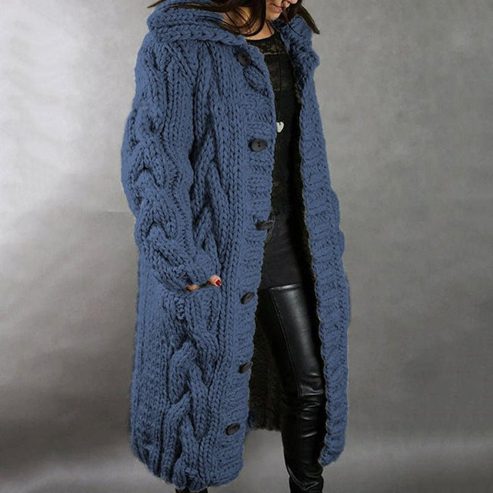 Savé – Elegant Longline Knit Coat