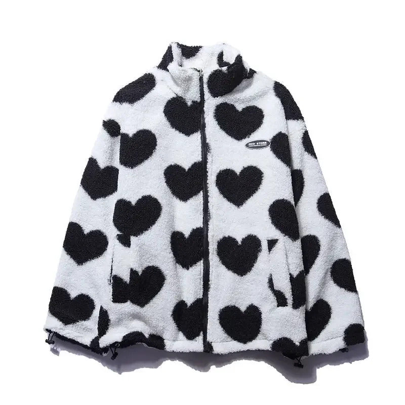 Livia | Reversible Heart Jacket