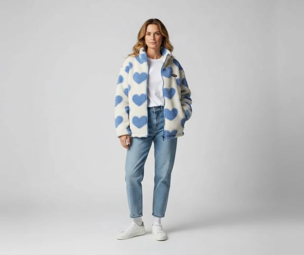 Livia | Reversible Heart Jacket